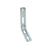 Slotted Pelmet Bracket L shaped - Zinc